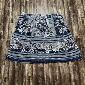 J. Jill Women's Floral Flowy Skirt
